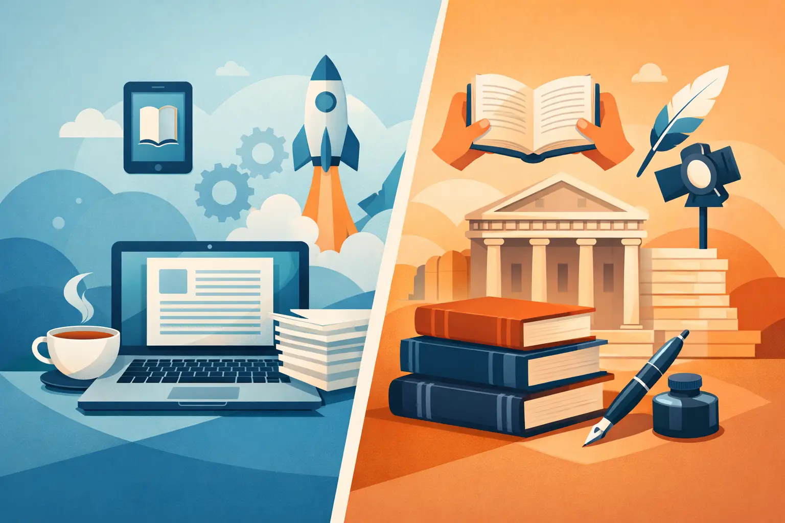 Self Publishing oder Verlag - was passt?